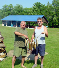 Day of Fishing in NH